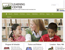 Tablet Screenshot of basicstepslearning.com